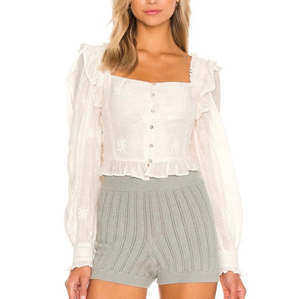 Free People Modern Romance Top